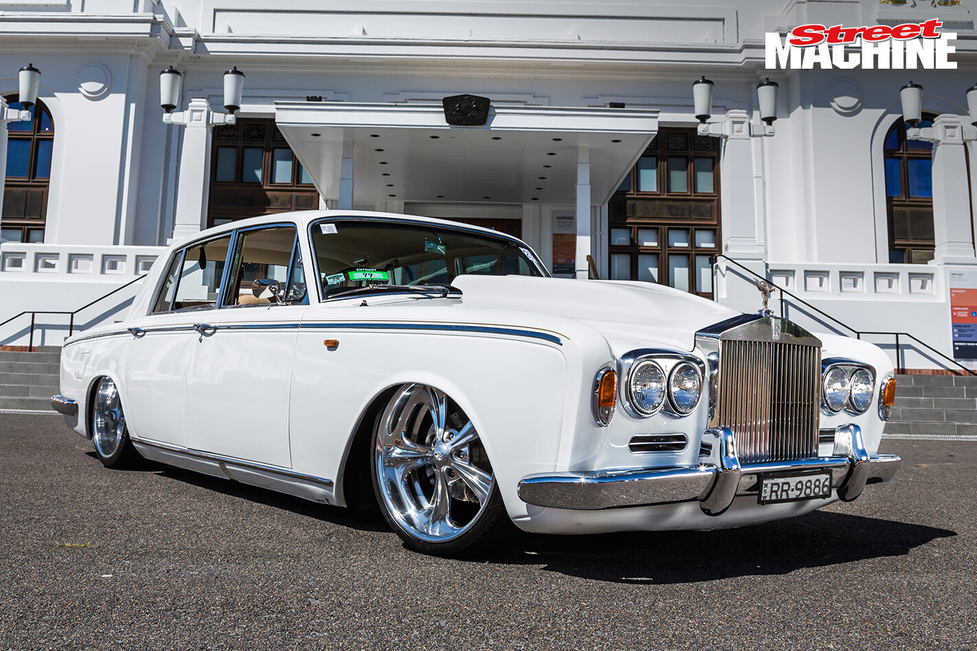 Slammed Rolls Royce
