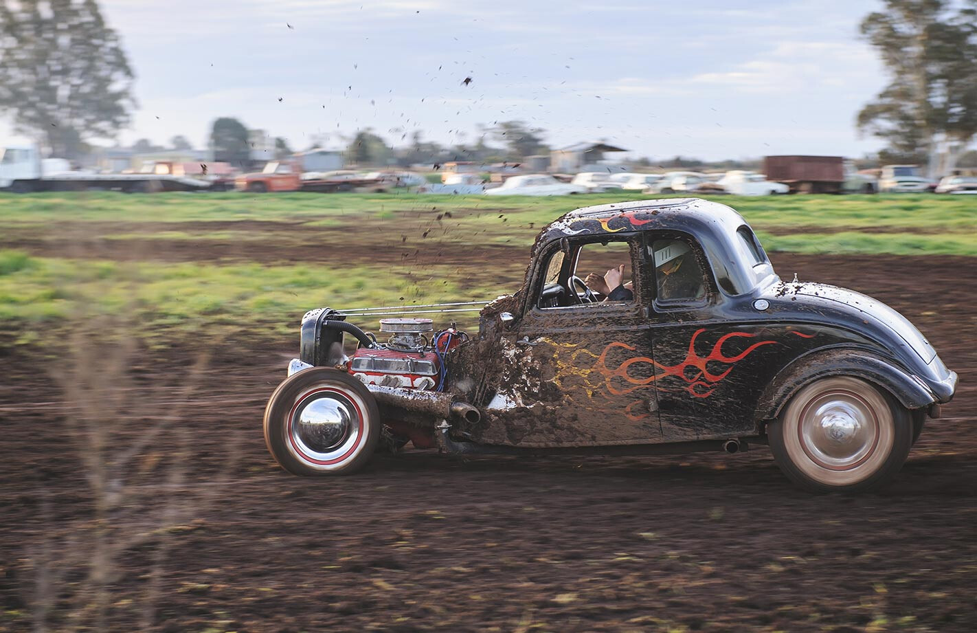 Sloppy jalopy paddock bash