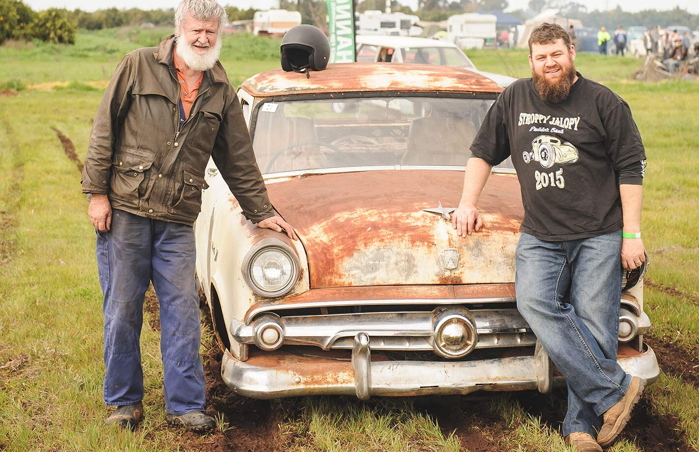 Sloppy jalopy paddock bash