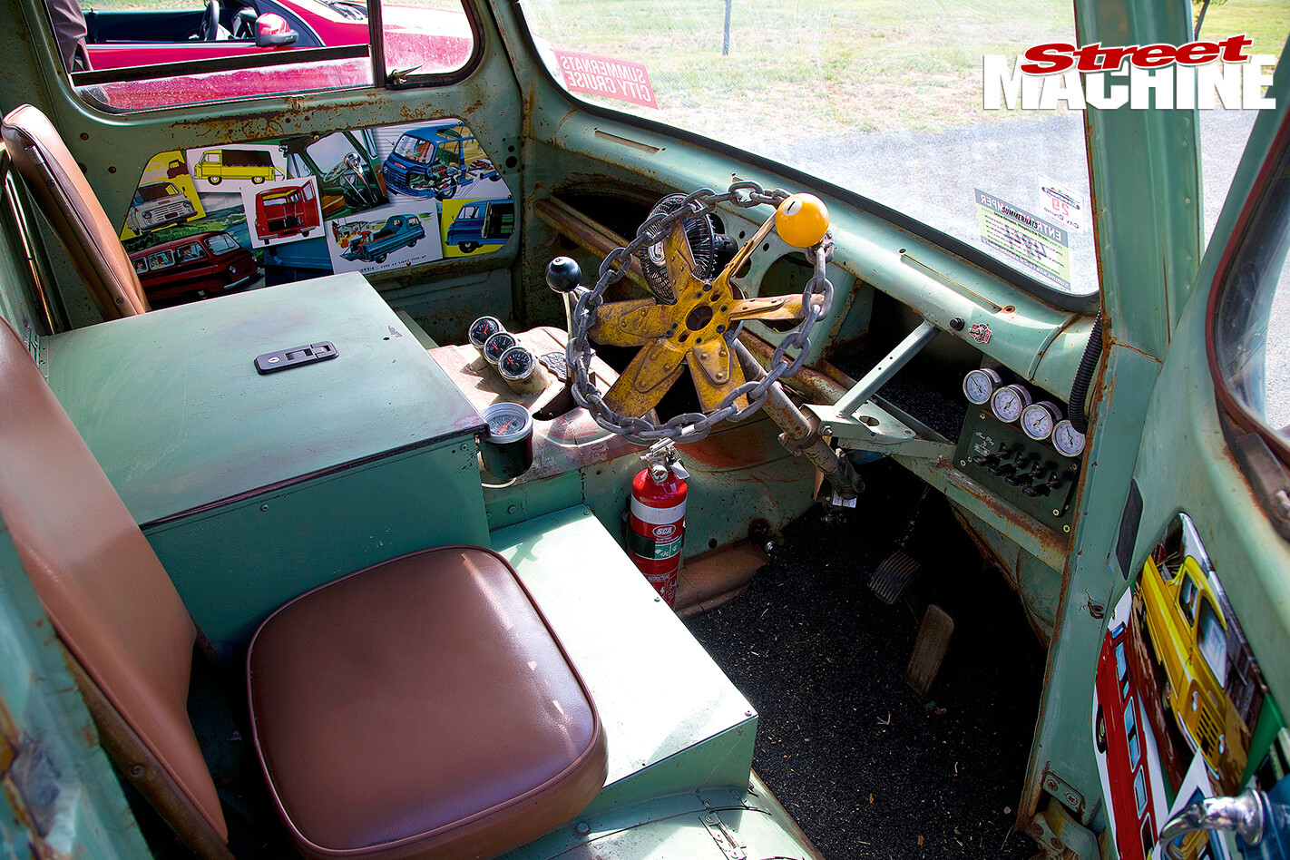 Slug -steering -wheel