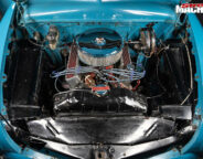 Ford Customline ute engine bay