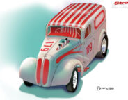 Anglia van rendering
