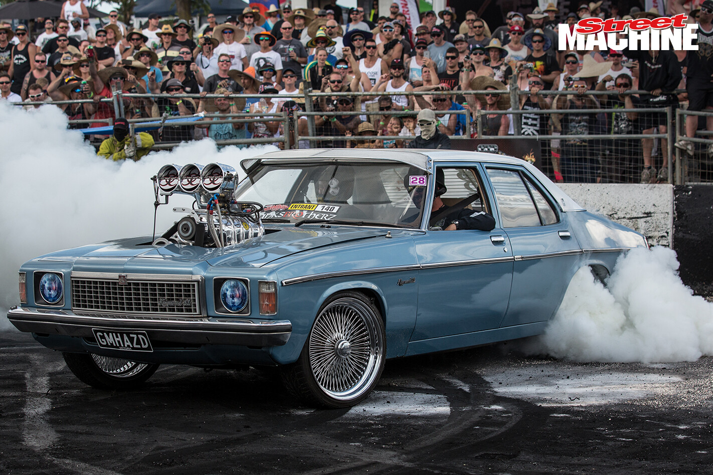 Summernats Burnout GMHAZD NW