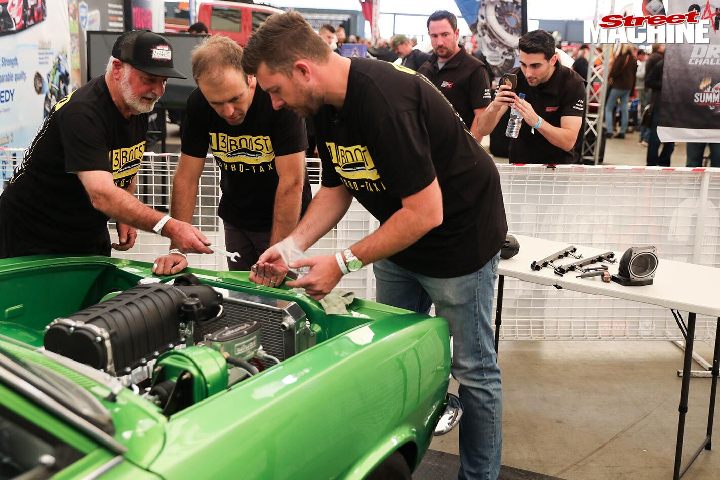 supercharging a Holden LC Torana