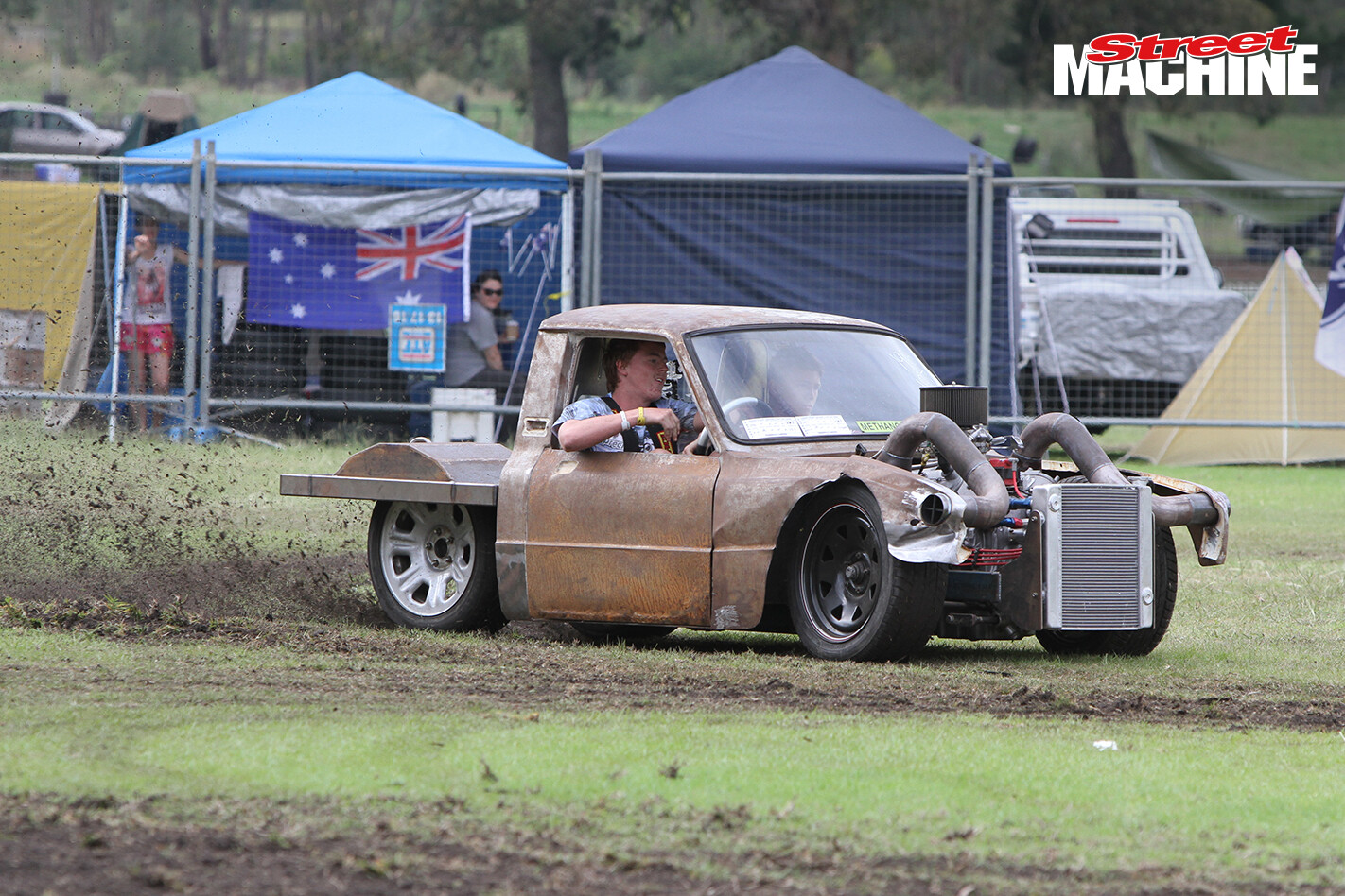 SUSLS1 Mazda Ute Burnout 10 Nw