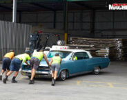 taking the bonneville coupe to customs