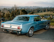 Street Machine Features Tess Macdonald Ford Mustang Rear Angle