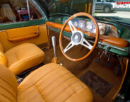 van interior
