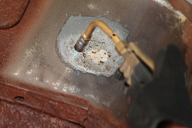 lead wiping