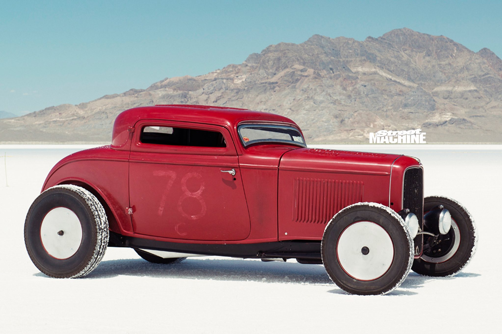 Street Machine Features Tom Mcintyre Ford V 8 3 Window Front Angle 1 Wm