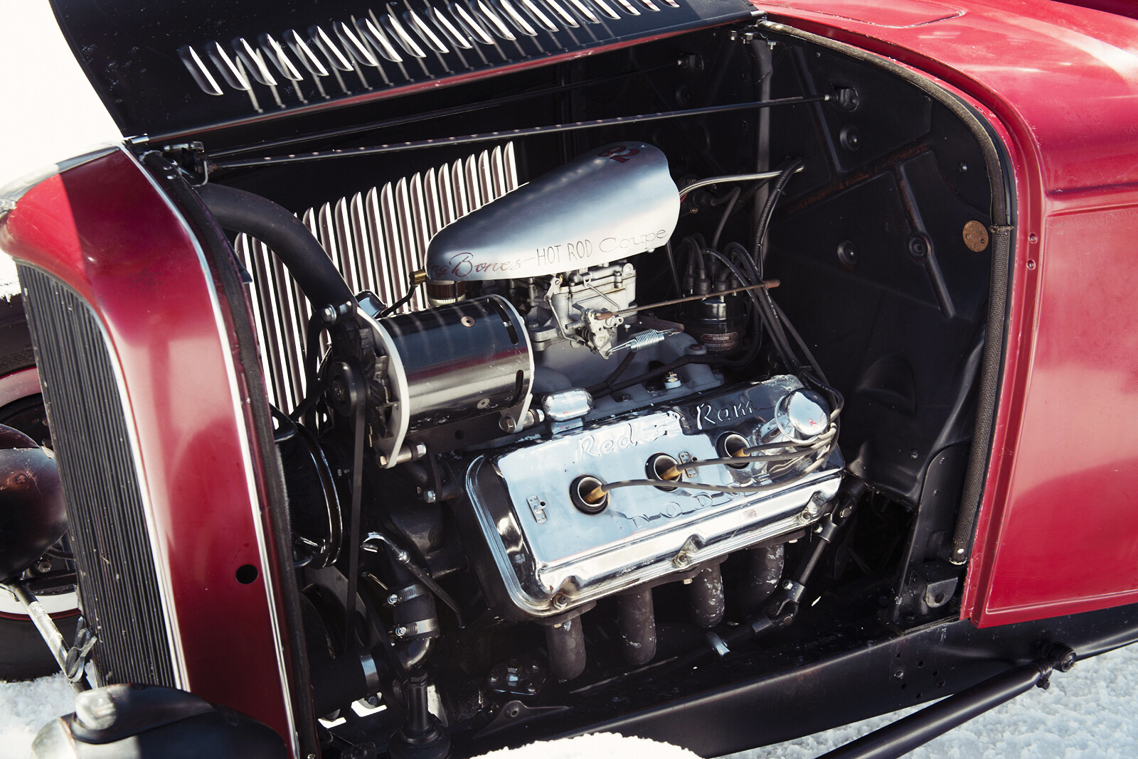 Street Machine Features Tom Mc Intyre Ford V 8 3 Window Engine