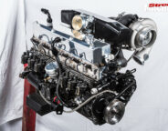 turbocharged Holden 202 motor
