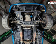 Toyota Corolla underside