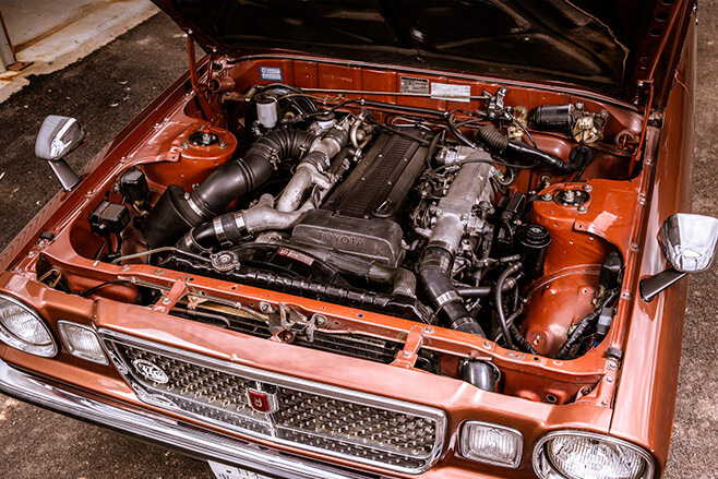 Toyota Cressida engine bay