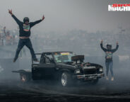 Toyota Hilux Summernats Burnout