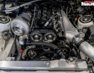 Toyota Supra engine bay