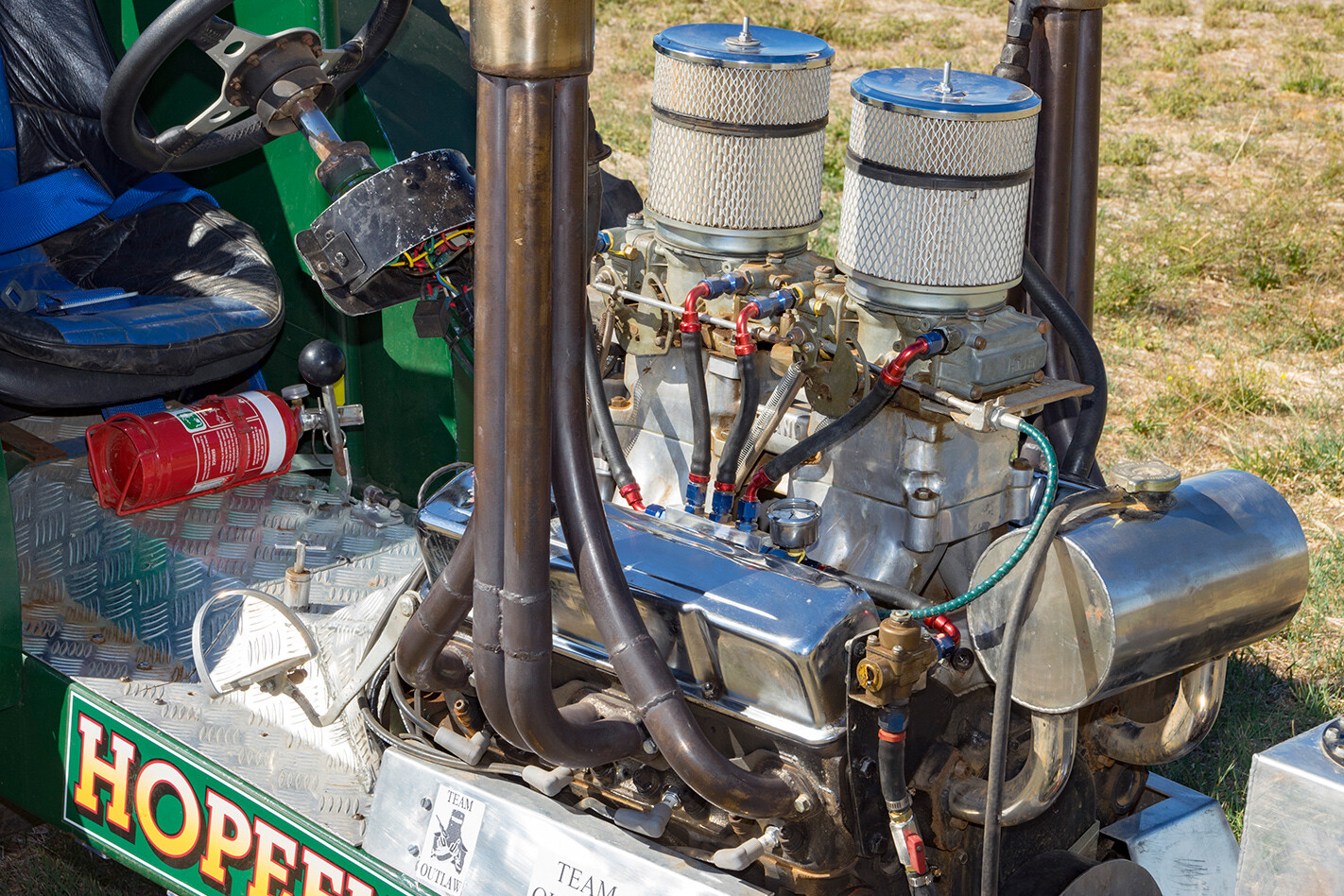 super modified mini tractor engine