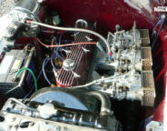 Street Machine Features Triple Weber Red Motor