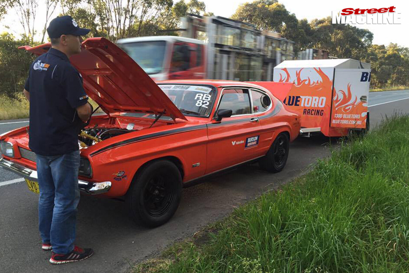 TURBO-LS-FORD-CAPRI-AND-TWIN-TURBO-LS-MITSUBISHI-EXPRESS-VAN-AT-DRAG-CHALLENGE-engine