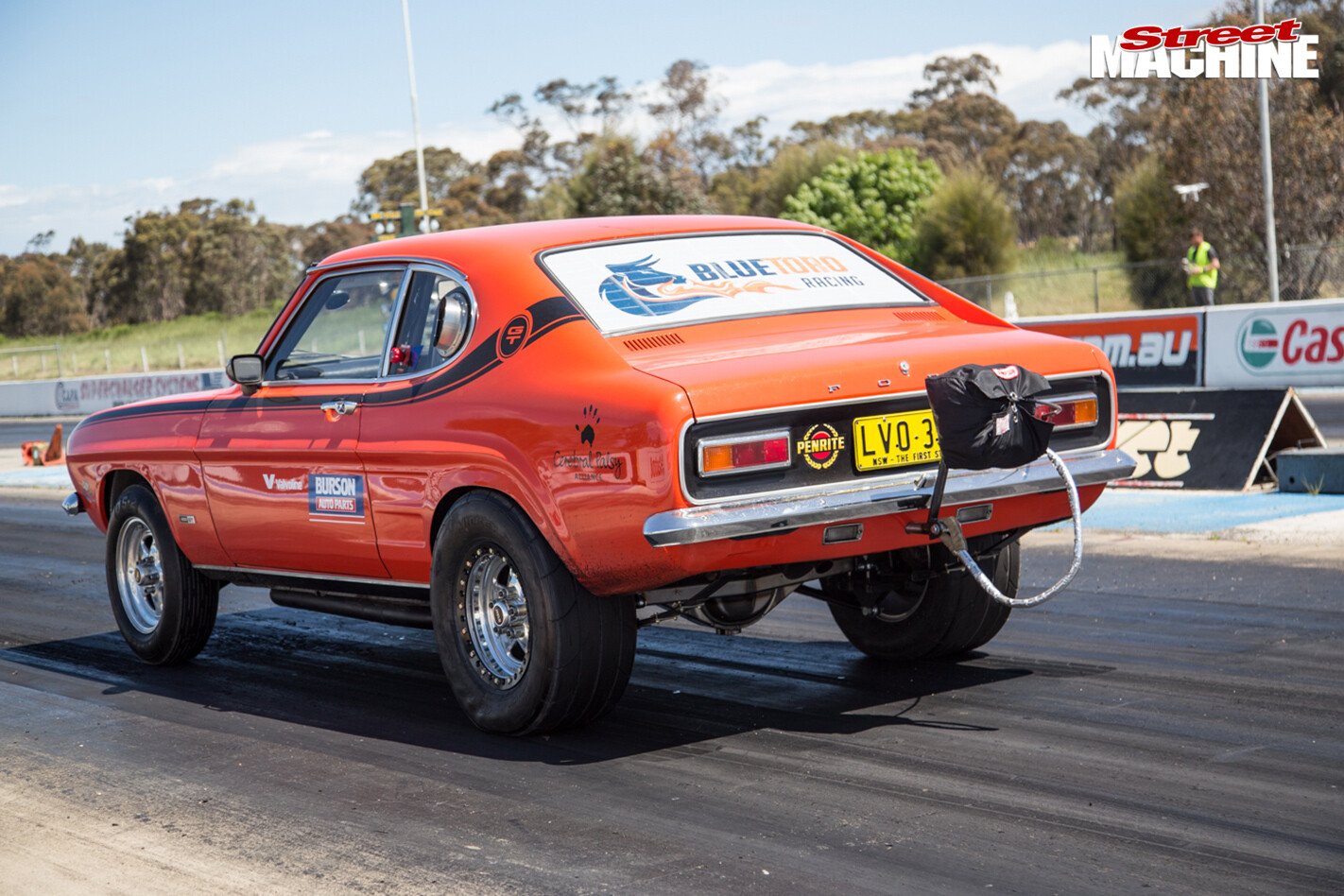 TURBO-LS-FORD-CAPRI-AND-TWIN-TURBO-LS-MITSUBISHI-EXPRESS-VAN-AT-DRAG-CHALLENGE-rear