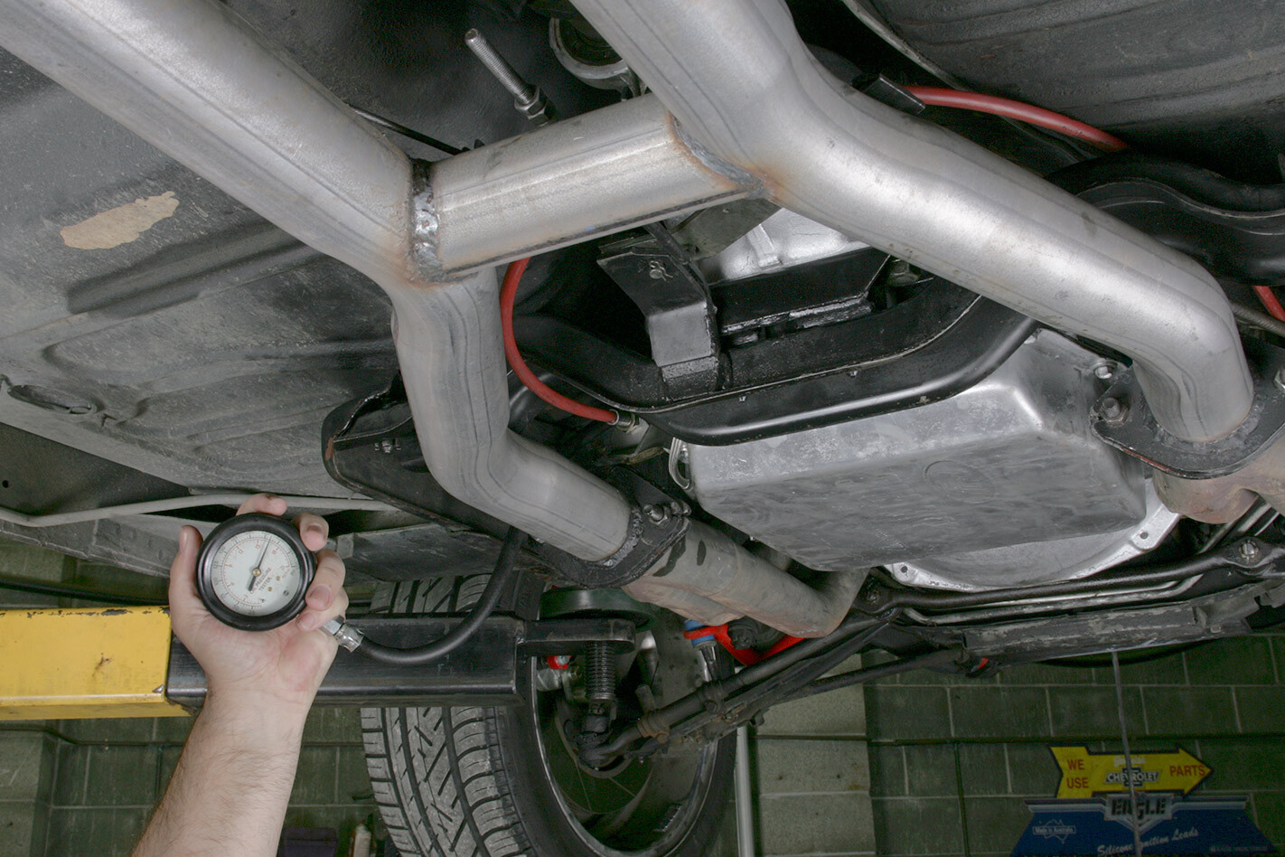 TV cable adjustment