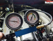 Volvo 240 1JZ leakdown test