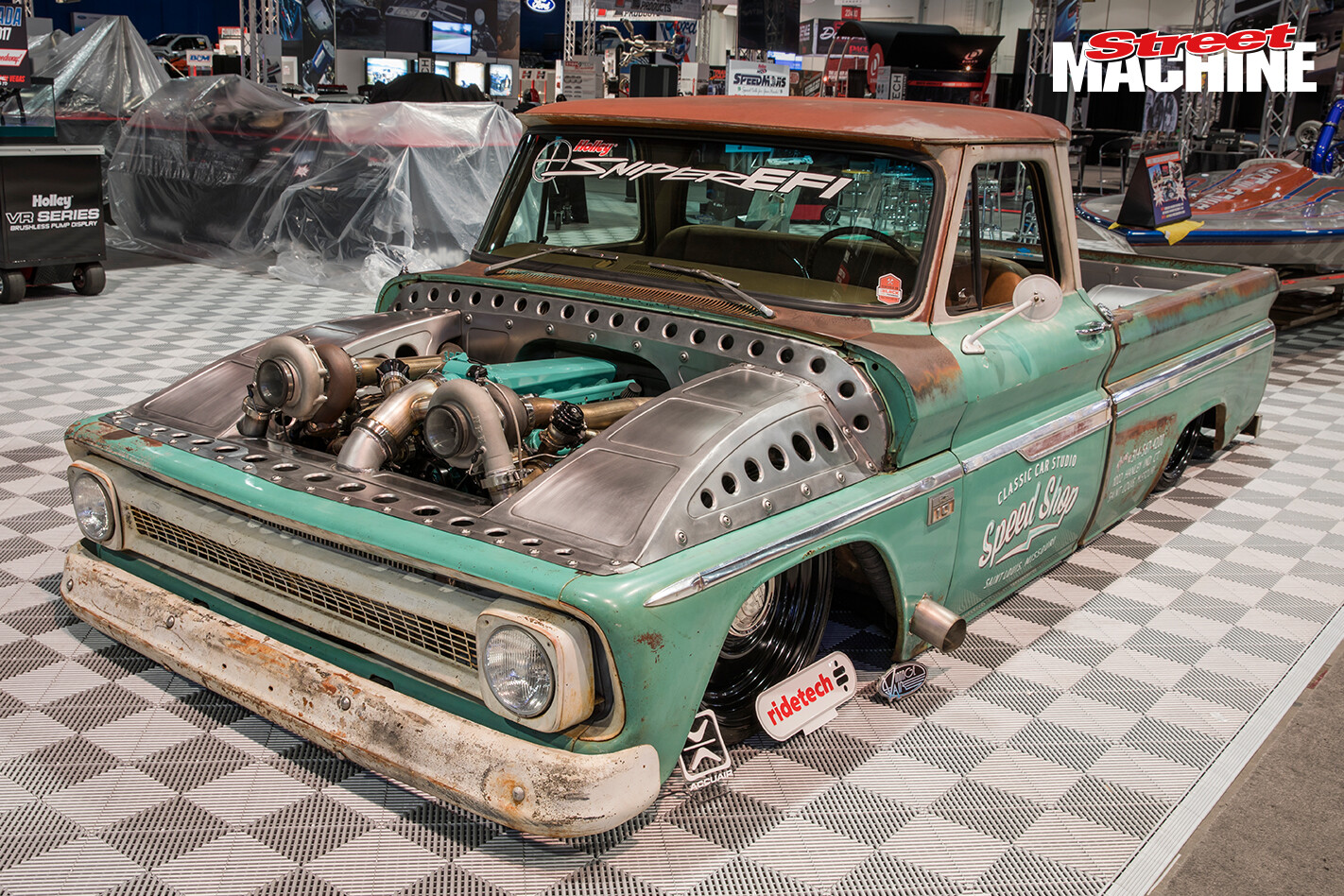 Twin Turbo Shop Truck SEMA