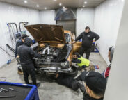Street Machine News Twin Turbo Big Block XR Falcon Engine Work Wide