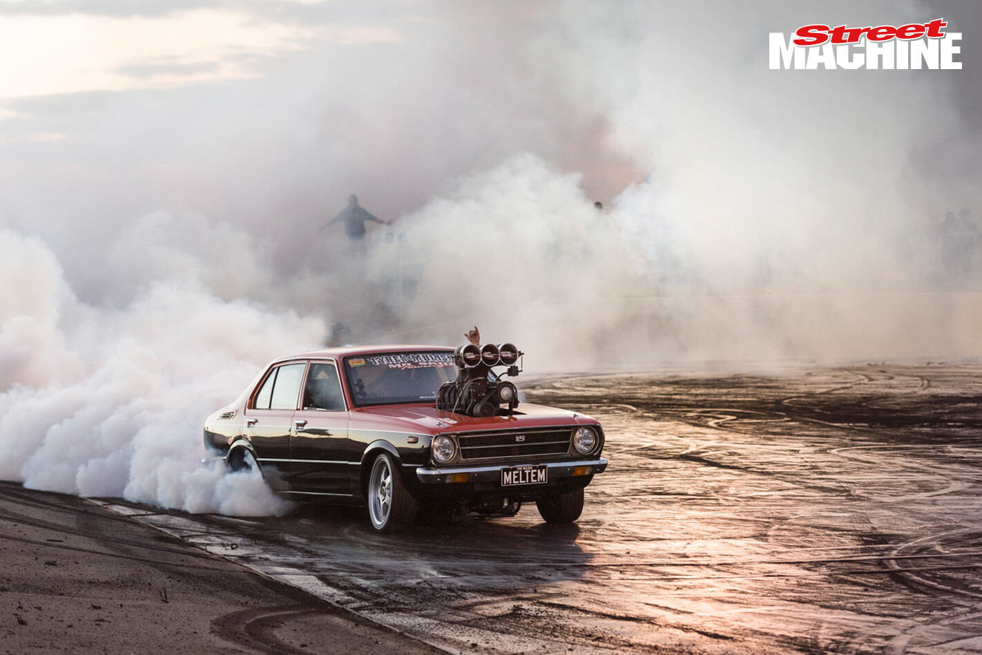 V8 Corolla Burnout MELTEM