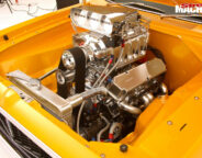 Valiant E55 Charger engine bay