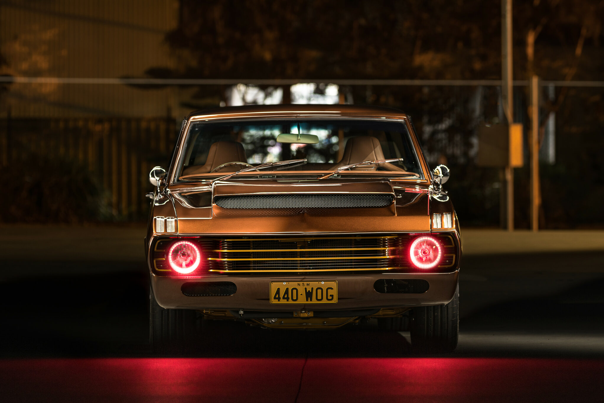 Leo Mortakis's big-block Valiant VF coupe