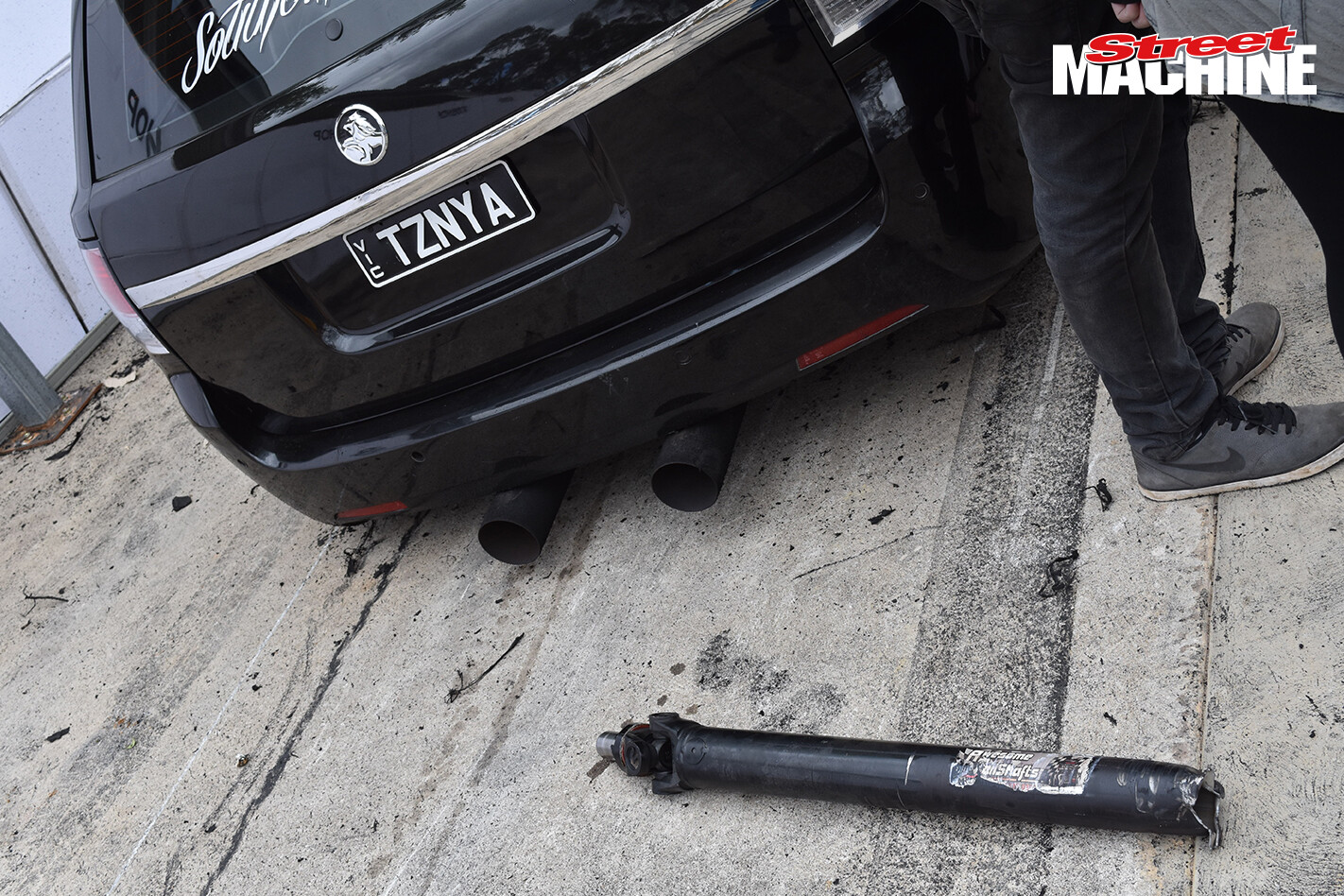 VE Wagon Burnout TZNYA