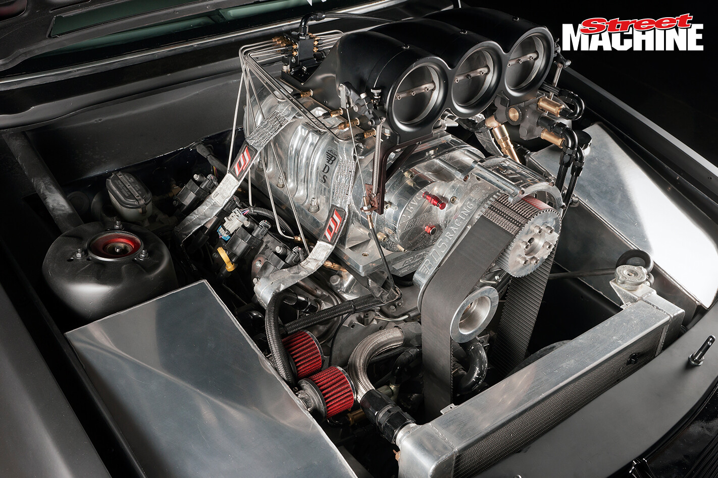 VH Commodore Burnout PARALINES 1 Nw