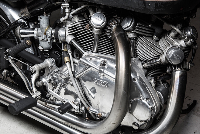 Vincent HRD Rapide engine
