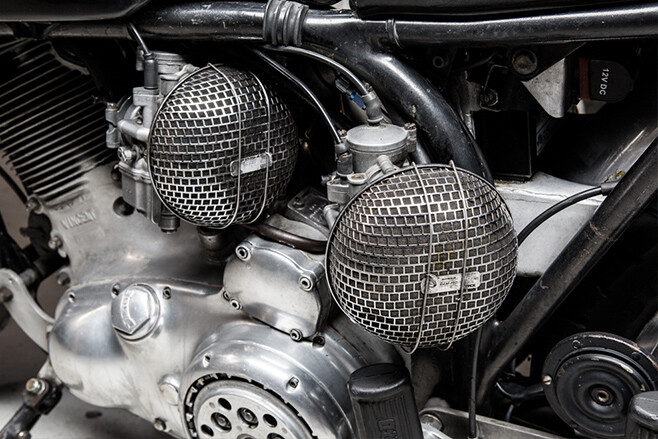 Norvin motorcycle engine