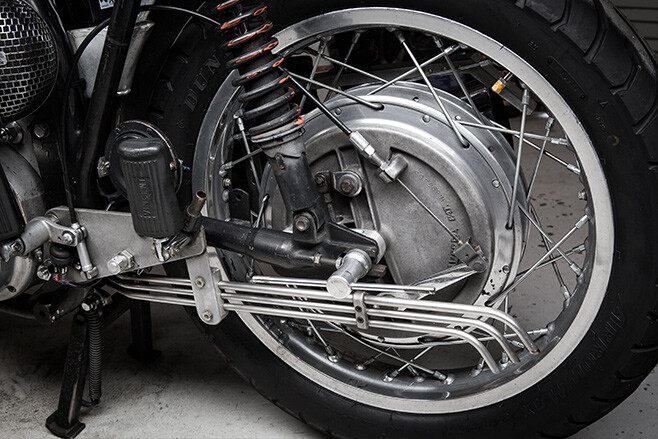 Norvin motorcycle wheel