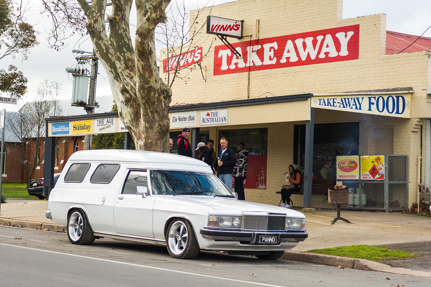 Vinn's takeaway food shop Albury