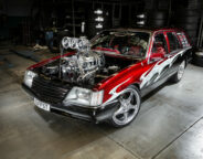 Street Machine Features Vinyl Wrap Commodore Before