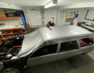 Street Machine Features Vinyl Wrap Commodore Step 6