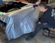 Street Machine Features Vinyl Wrap Commodore Step 7