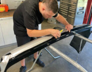 Street Machine Features Vinyl Wrap Commodore Strip