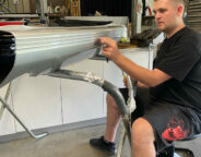Street Machine Features Vinyl Wrap Commodore Wrap Bumper