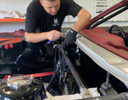 Street Machine Features Vinyl Wrap Commodore Wrap Engine Bay