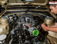 VL Walkinshaw replica engine bay