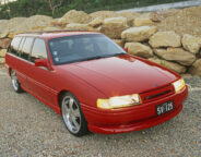 Street Machine Features Vn Wagon Front Angle