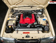 Volvo 240GL engine bay