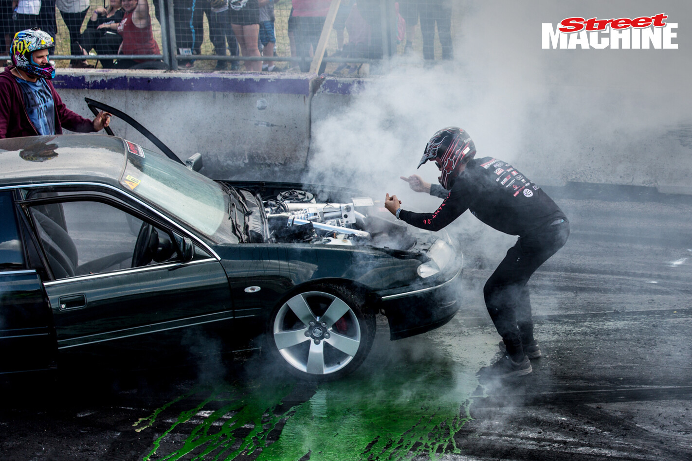 VS Commodore Supercharged V6 Burnout