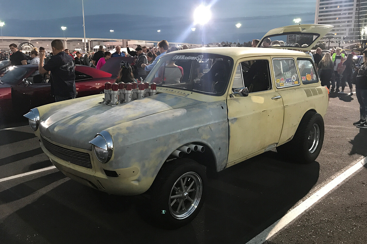 VW Type 3 Gasser twin engine