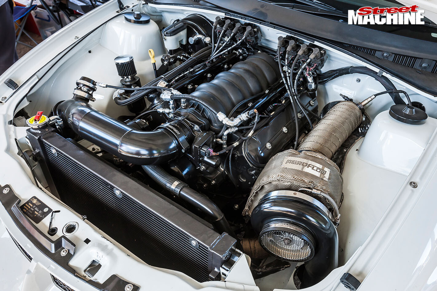 HSV Maloo engine bay