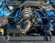 Street Machine Features Wayne Lineker Ford Mustang Engine Bay 2